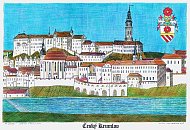 Cesky Krumlov v 17. stol. podle veduty