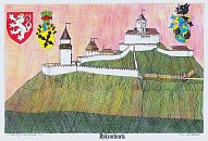 Hazmburk podle R. Vojkovskeho, D. Menclove, M. Rubese
