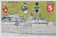 Kuneticka Hora podle vyobrazeni J. Willenberga 1609