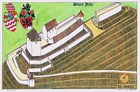 Stary Jicin podle M. Placka