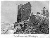 Krasíkov-Švamberk od SZ – P. Röhrich podle F. A. Hebera (1846)
