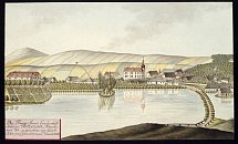 Dolní Břežany – Johann Venuto podle Adalberta Juhna (1814)