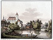 Obříství – Václav A. Berger (1802) podle Alexe Vincence Pařízka (1796)