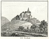 Frýdlant – litografie z Neue Bildergallerie für die Jugend (1834)