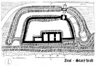 Zru nad Szavou  Star hrad podle J. Hemana
