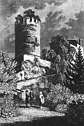Český Šternberk, jižní válcová věž – Antonín Balzer (1797)