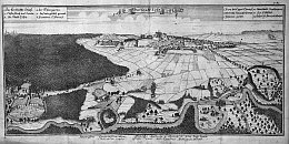 Lysá nad Labem – mědiryt M. Vogta (1712)