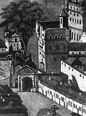 Nový Jičín – výřez z veduty z r. 1744