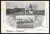 Drahonice – pohlednice (1907)