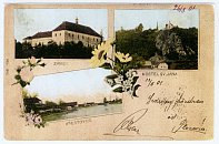 Chřešťovice – pohlednice (1901)