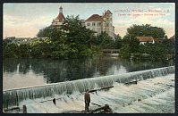 Jindřichův Hradec – pohlednice (1909)