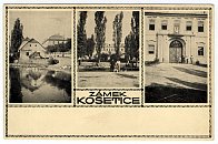 Košetice – pohlednice (1920)