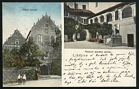 Libějovice – Starý zámek – pohlednice (1910)
