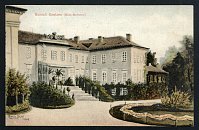 Nové Hrady (zámek) – pohlednice (1909)