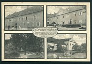 Střelské Hoštice – pohlednice (1924)