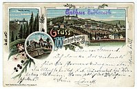 Vimperk – pohlednice (1897)