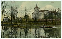 Březnice – pohlednice (1908)