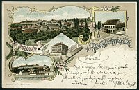 Buštěhrad – pohlednice (1899)