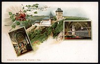 Karlštejn – pohlednice (1899)