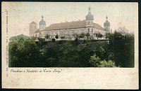 Kostelec nad Černými lesy – pohlednice (1902)