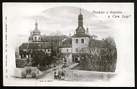 Kostelec nad Černými lesy – pohlednice (1903)