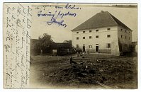 Krásná Hora nad Vltavou – pohlednice (1919)