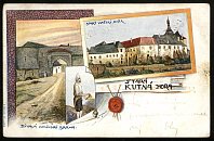 Kutná Hora – Vlašský Dvůr – pohlednice (1900)