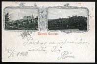 Loučeň – pohlednice (1900)