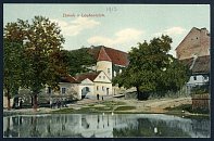 Louňovice pod Blaníkem – pohlednice (1913)