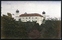 Mníšek pod Brdy – pohlednice (1918)