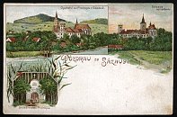 Sázava – pohlednice (1901)