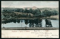 Týnec nad Labem – pohlednice (1904)