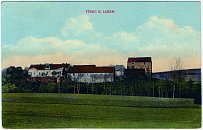Týnec nad Labem – pohlednice (1919)
