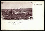 Zvoleněves – pohlednice (1898)