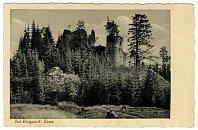 Kynžvart – hrad – pohlednice (1938)
