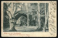 Kynžvart – kaple – pohlednice (1901)