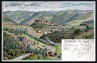 Loket – pohlednice (1901)