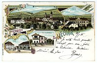 Měčín – pohlednice (1905)