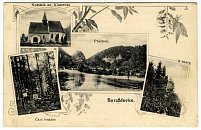 Prácheň – pohlednice (1907)