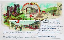 Přimda – pohlednice (1898)