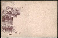 Rabí – pohlednice (1891)
