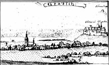 Choustníkovo Hradiště – F. B. Werner (kolem r. 1740)