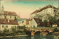 Drnholec  pohlednice (1916)