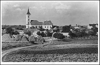 Velk Blovice  pohlednice (1943)