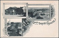 Choustnkovo Hradit  pohlednice (1900)