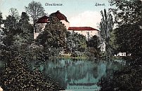 Chvalkovice  pohlednice (1918)