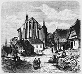 Jaroměř – dobové vyobrazení (kolem 1870)