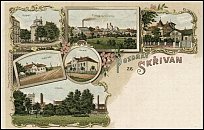 Skivany  pohlednice (1899)