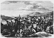 Český Dub – dobové vyobrazení (kolem 1860)