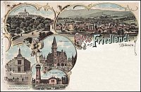 Frdlant  pohlednice (1896)